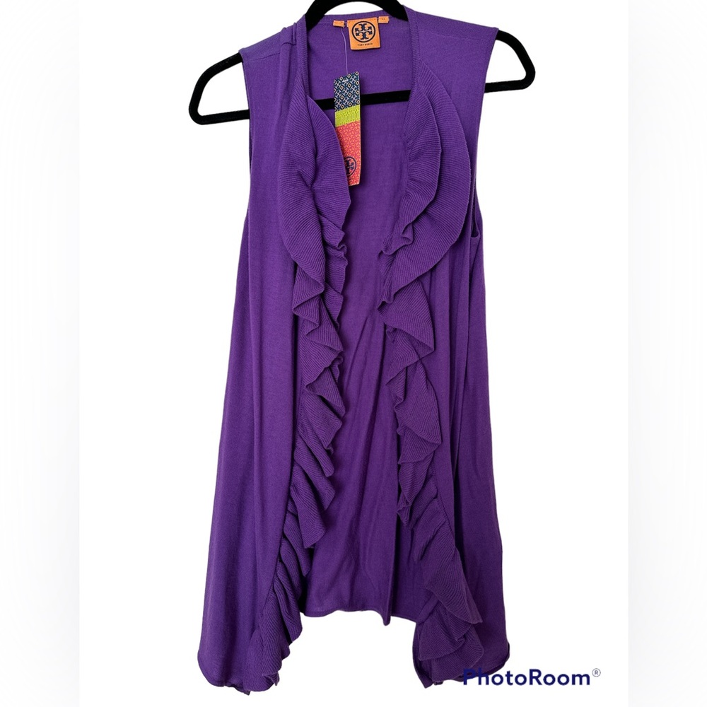 ⭐️NWT⭐️Tory Burch Sleeveless Cardigan